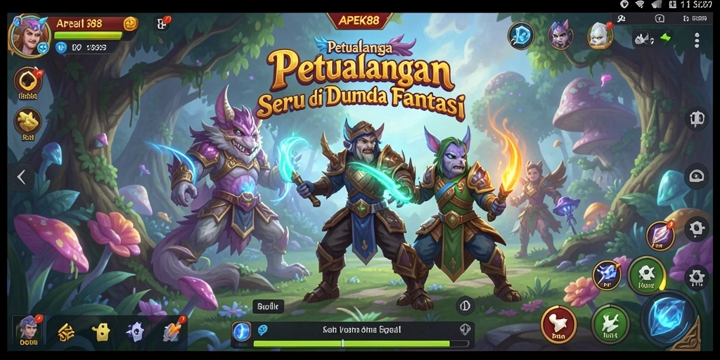 Tampilan gameplay APEK88 yang imersif dan penuh warna.