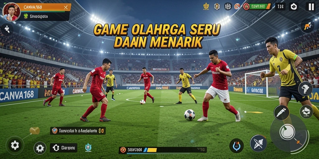 Tampilan aksi seru dalam gameplay CANVA168 yang mendebarkan.