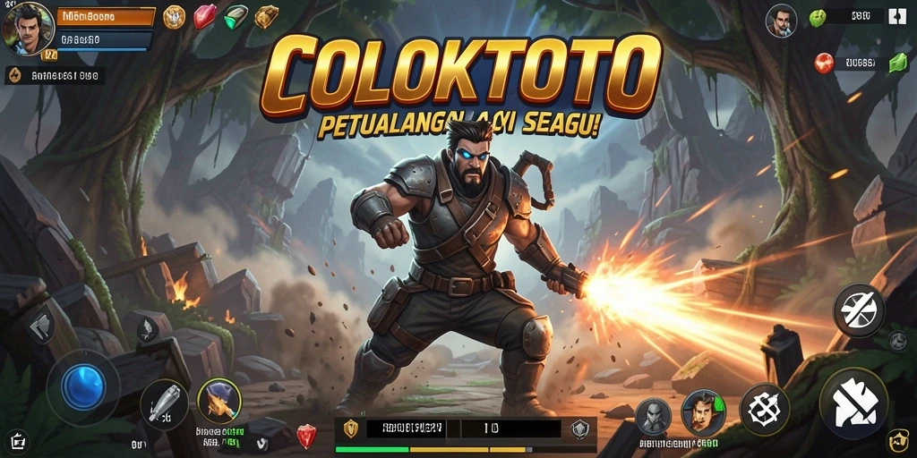Tampilan gameplay COLOKTOTO yang menegangkan dan penuh aksi.