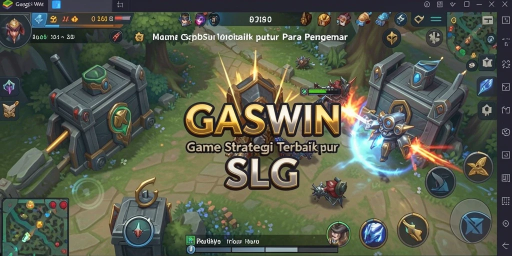 Tampilan gameplay GASWIN yang menarik dan penuh aksi.