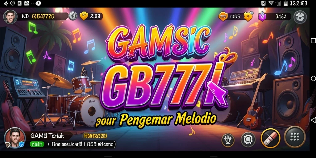 Tampilan screenshot GB777 menampilkan gameplay seru dan interaktif dalam permainan musik.