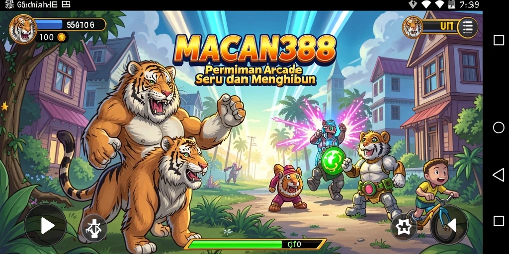 Tampilan gameplay seru dari MACAN388 dengan berbagai level menantang.