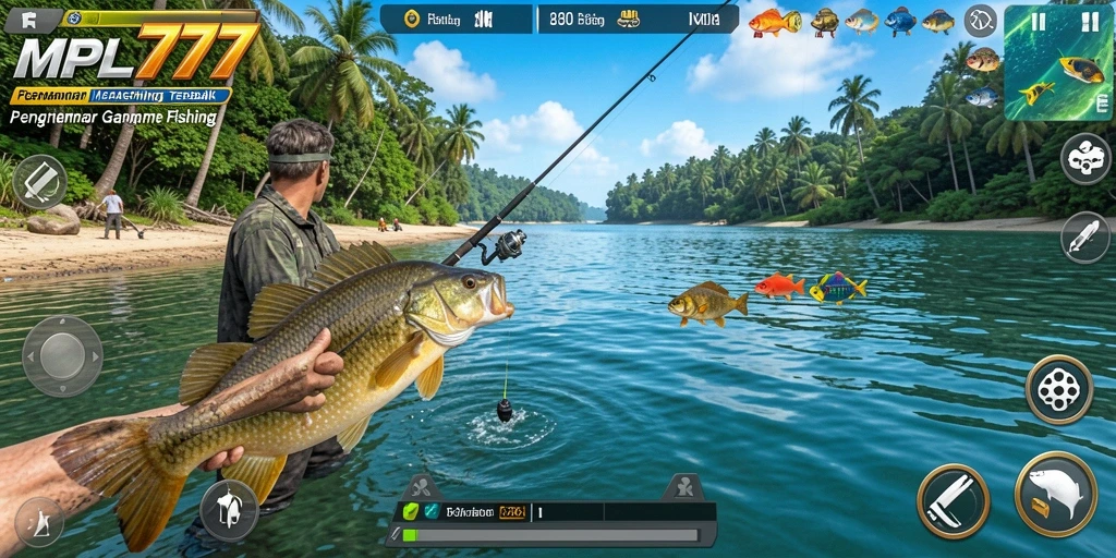 Tangkapan ikan dalam gameplay MPL777 yang seru dan menghibur.
