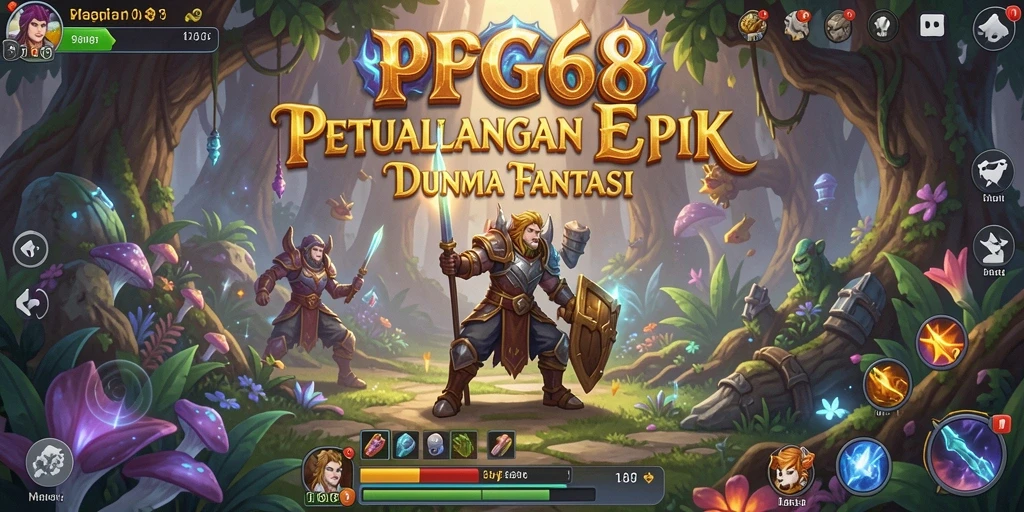 Tangkapan layar PGG68 menampilkan gameplay petualangan yang dinamis dan menantang.