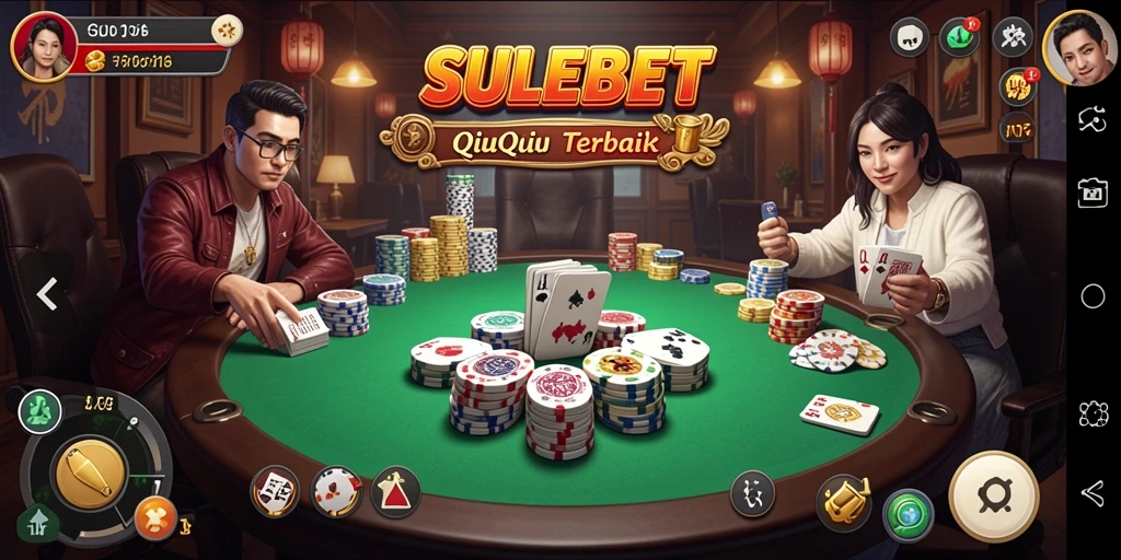 Screenshot menunjukkan keseruan gameplay QiuQiu di SULEBET.