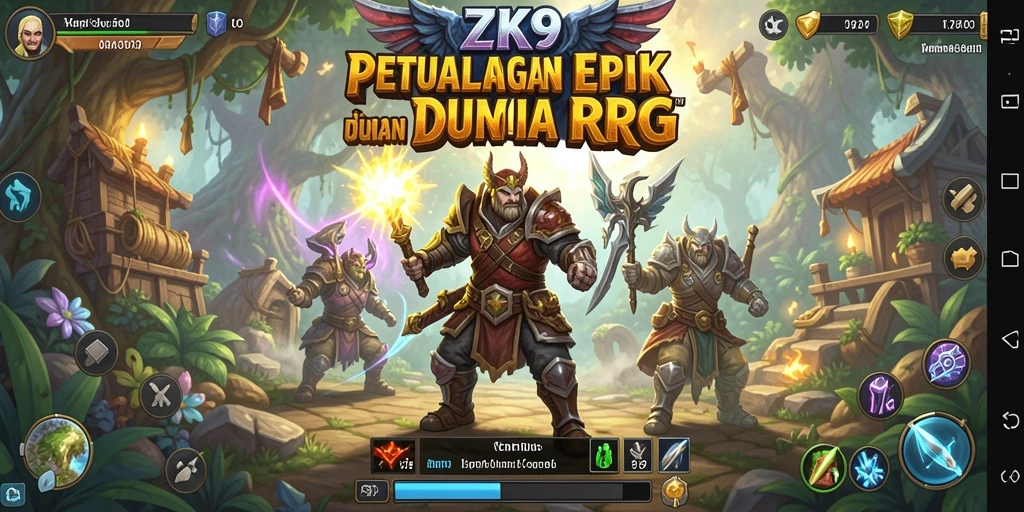 Tampilan gameplay ZK9 yang menakjubkan dan mendebarkan.